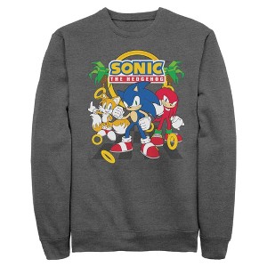 Mens Sonic the Hedgehog Classic Trio Pose Sweatshirt - 1 of 4