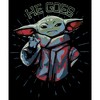 Boy's Star Wars The Mandalorian Father's Day Grogu He Goes T-Shirt - 2 of 4
