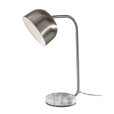 Cora Desk Lamp Brushed Steel - Adesso