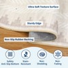 Garvee Modern Border Area Rug Washable Soft Low Pile Non Slip Rugs for Living Room Bedroom Home Decor - 4 of 4