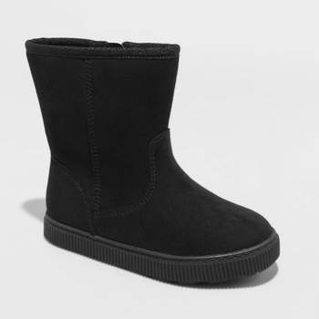 Toddler Girls' Pip Shearling Style Boots - Cat & Jack™