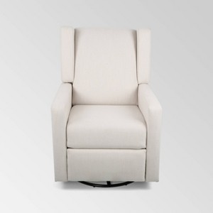 Hounker Contemporary Swivel Recliner - Christopher Knight Home - 1 of 4