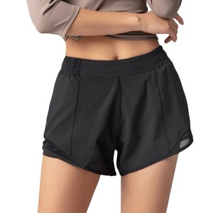 Anna-Kaci Active Women's Workout Shorts Athletic Sports Running Shorts Active Yoga Gym Sport Shorts - 1 of 4
