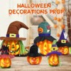 6 Pcs Light Up Pumpkins Halloween Decorations ,Lanterns Decor LED Home Large Trick Or Treat Bucket - 4 of 4