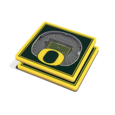 NCAA Oregon Ducks 3D Stadium View Coaster