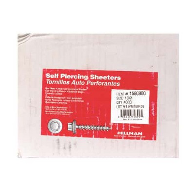 Hillman No. 10 X 3 In. L Hex Hex Head Self-Piercing Screws 50 Pk