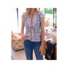 Women's Kiara Ruffle Sleeves Top - Bell by Alicia Bell - 4 of 4