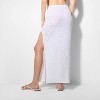 Women's Rose Pointelle Sweater Maxi Skirt - Wild Fable™ - 3 of 3