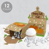 Big Dot of Happiness Pumpkin Patch - Treat Box Party Favors - Fall, Halloween or Thanksgiving Party Goodie Gable Boxes - Set of 12 - 3 of 4