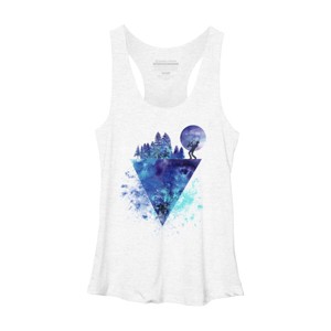 Women's Design By Humans Play Music On The Edge By Maryedenoa Racerback Tank Top - 1 of 2