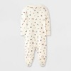 Baby Peanuts Little Snoopy Christmas Sleep N' Play - Off-White - 2 of 3