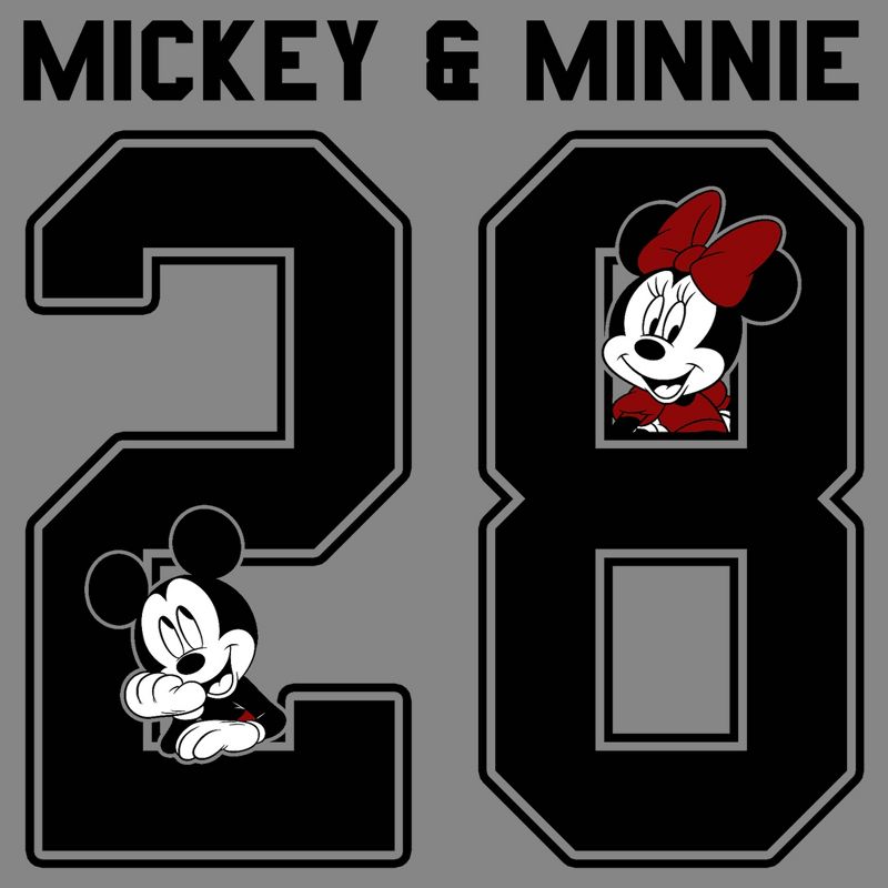 Boy's Disney Mickey & Minnie Jersey Performance Tee, 2 of 5