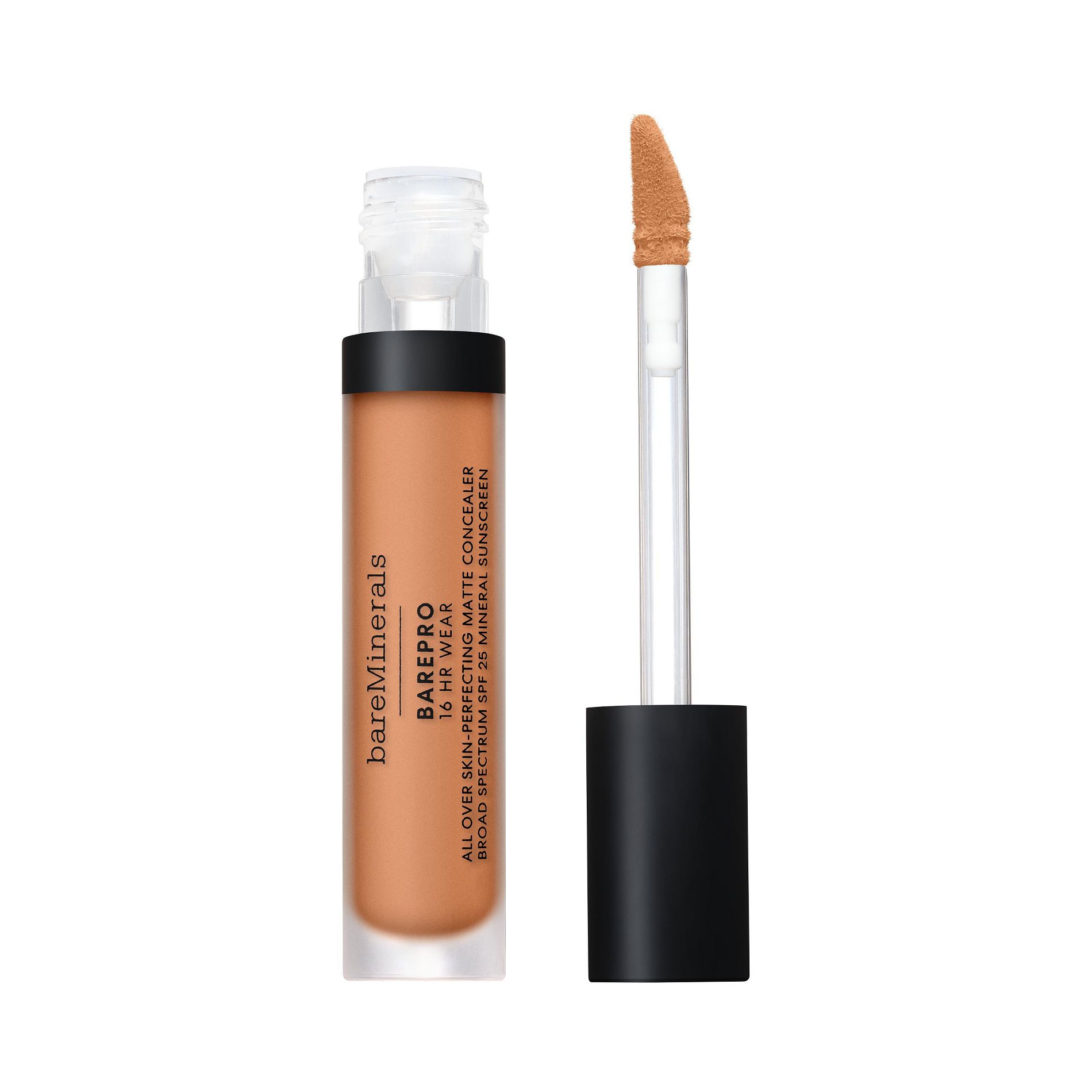 bareMinerals BAREPRO 16HR All Over Skin-Perfecting Matte Concealer Mineral SPF 25 - Light 250 Neutral, 0.25oz