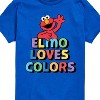 Boys' - Sesame Street - Elmo Loves Colors Short Sleeve Graphic T-Shirt - 2 of 4