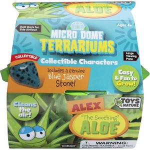 Toys By Nature Character Micro Dome Aloe Plant Terrarium Kit