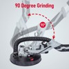 WhizMax Drywall Sander, 710W Electric Motor Sander, Variable Speed 800-1700RPM With LED Light, Extendable & Foldable Handle, 6 Pcs Sanding Discs - 2 of 4