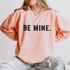 Simply Sage Market Women's Lightweight Garment Dyed Graphic Sweatshirt Be Mine Block - 2 of 4