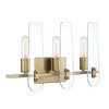 Designers Fountain Bergen Beach 3 - Light Vanity in  Brushed Gold - 3 of 4