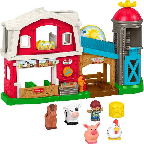 Детские куклы Little People Farm Doll Playset