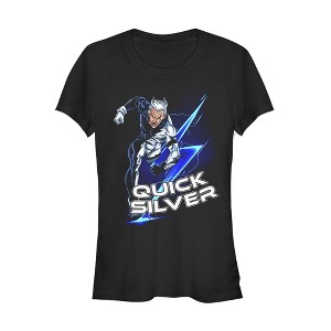 Juniors Womens Marvel X-Men Quicksilver T-Shirt - 1 of 3