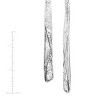 Silpada 'Stick To It' Vertical Bar Drop Earrings in Oxidized Sterling Silver - 4 of 4