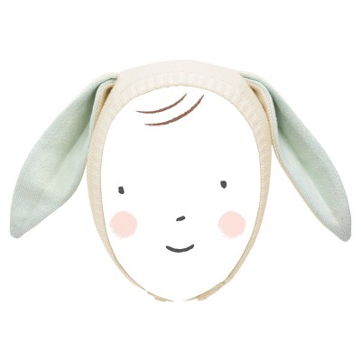 Image of Meri Meri Mint Bunny Baby Bonnet (Pack of 1)