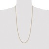 Chisel Stainless Steel Polished Yellow IP-plated 2.4mm 30" Rope Chain Necklace - 4 of 4