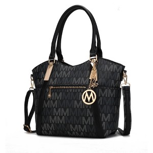 MKF Collection Jeneece M Signature Tote Bag Vegan Leather Stylish Women’s Purse by Mia K - 1 of 4