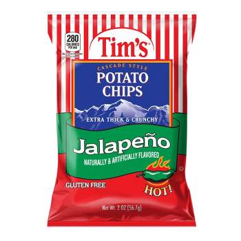 Tim's Jalapeno Cascade Style Potato Chips - 2oz
