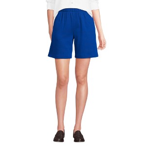 Lands' End Women's Sport Knit High Rise Shorts - 1 of 3