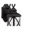Chloe Lighting Milania Adora Transitional 1 Light Rubbed Bronze Outdoor Wall Sconce 11" Height - 3 of 3