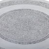 Traditional Aluminum Coffee Table Silver Fox - Olivia & May: Elegant Indoor, No Assembly Required - 3 of 4