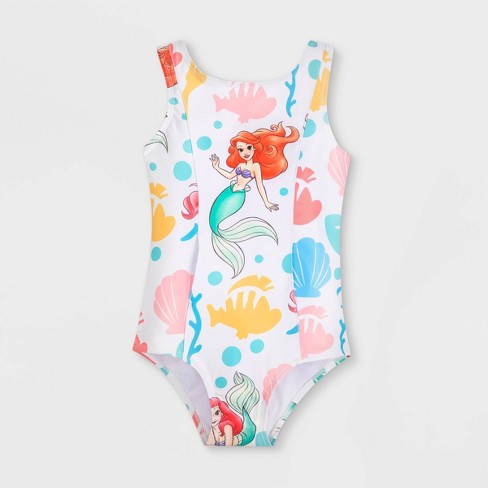 Girls Disney The Little Mermaid Ariel Adaptive Swimsuit Disney Store Target