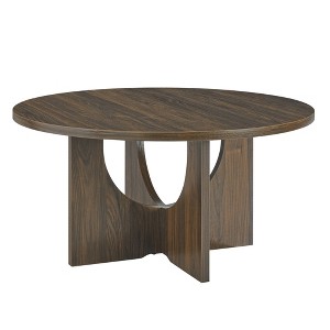 Maliang 35.8" X 35.8" X 18.9" Modern Minimalist Coffee Table, Nordic Style Coffee Table, Suitable For Both Home And Office - 1 of 4
