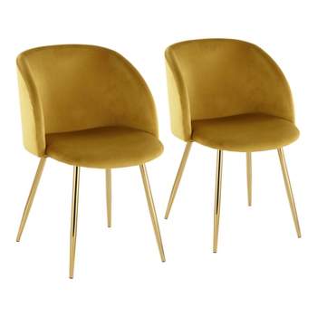 Set of 2 Fran Contemporary Dining Chairs - LumiSource