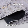 Grungis Washables Carpet,Low-pile Chenille Doormat Rug with Non-slip Backing,Stain Resistance Indoor Carpet for Bedroom,Dining Room - 4 of 4