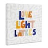 Stupell Industries Love Light Latkes Casual Hanukkah Canvas Art - 2 of 4