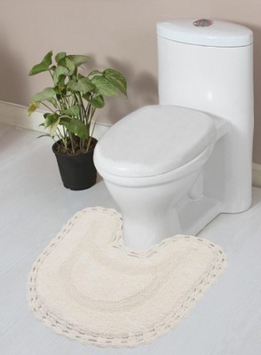 Hampton Crochet Collection Cotton Reversible Tufted Bath Rug - Home Weavers