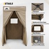 EAGLE PEAK 4x4 Pop Up Canopy, Portable Privacy Changing Room Photoshoots - 4 of 4