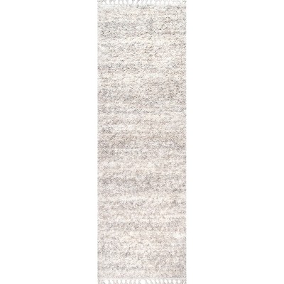Nuloom Brooke Shag Tasseled Indoor Area Rug