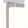 Progress Lighting Linen Glass Sconce, 1-Light Wall Light, Black Finish, Etched Glass Shade - 2 of 4