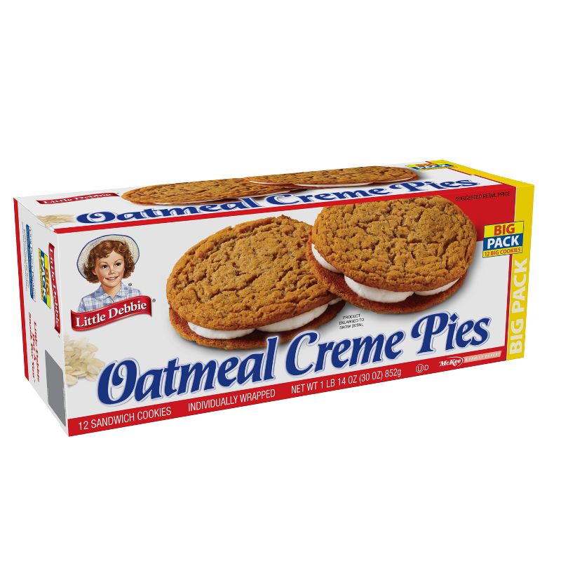 Little Debbie Oatmeal Creme Pies, 1 of 7