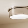 Kichler Lighting Serca 3 - Light Flush Mount in  Polished Nickel - 4 of 4