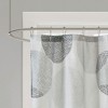 MAYEERTY Multicolor Shower Curtain Modern:Room Essentials, Polyester, Machine Washable - 2 of 4
