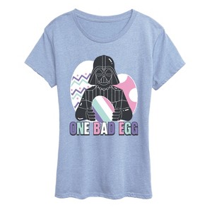 Women's - Star Wars - One Bad Egg Vader Short Sleeve Graphic T-Shirt - 1 of 3