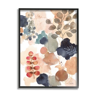 Stupell Industries Abstract Botanical Shape Collage Modern Boho Painting