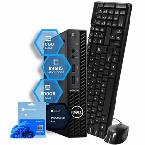 Dell OptiPlex 3080 Desktop Computer Bundle-Intel Core i5 10th Gen