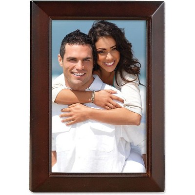 Lawrence Frames 4" x 6" Wooden Walnut Brown Picture Frame 725146
