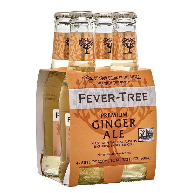 Fever-Tree Premium Ginger Ale  Bottles - 4pk/6.8 fl oz, 4 of 5