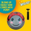 Animal Playground Balls 8.5" (3 Pack) W Pump- Great for Dodge Ball, Kickball, Indoor Outdoor Games Accessories, School Supplies-Perfect for Springtime - 2 of 4